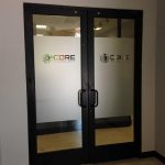 Arlington Window Graphics door sign 150x150